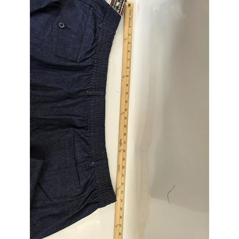 Falcon Bay Jeans Mens 58x32 Blue Denim Platinum Plus Comfort Waist Big Tall